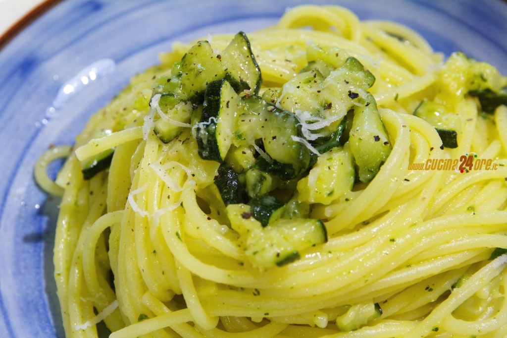 Spaghetti alle zucchine dell’Ortolano (anche senza glutine)