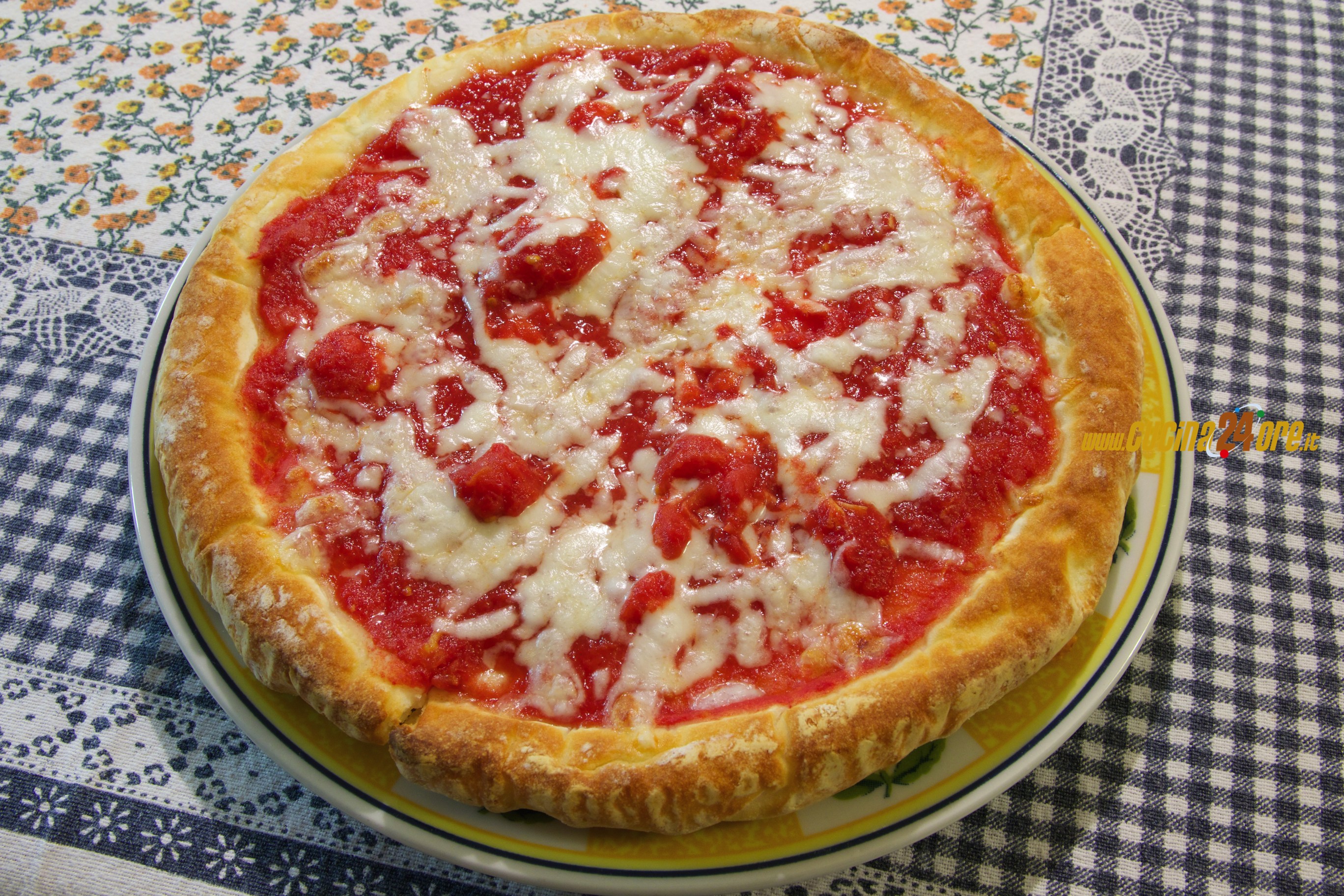 Poca Spesa e Tanta Resa. La Pizza Margherita Napoletana e Senza Glutine – VIDEO e FOTO