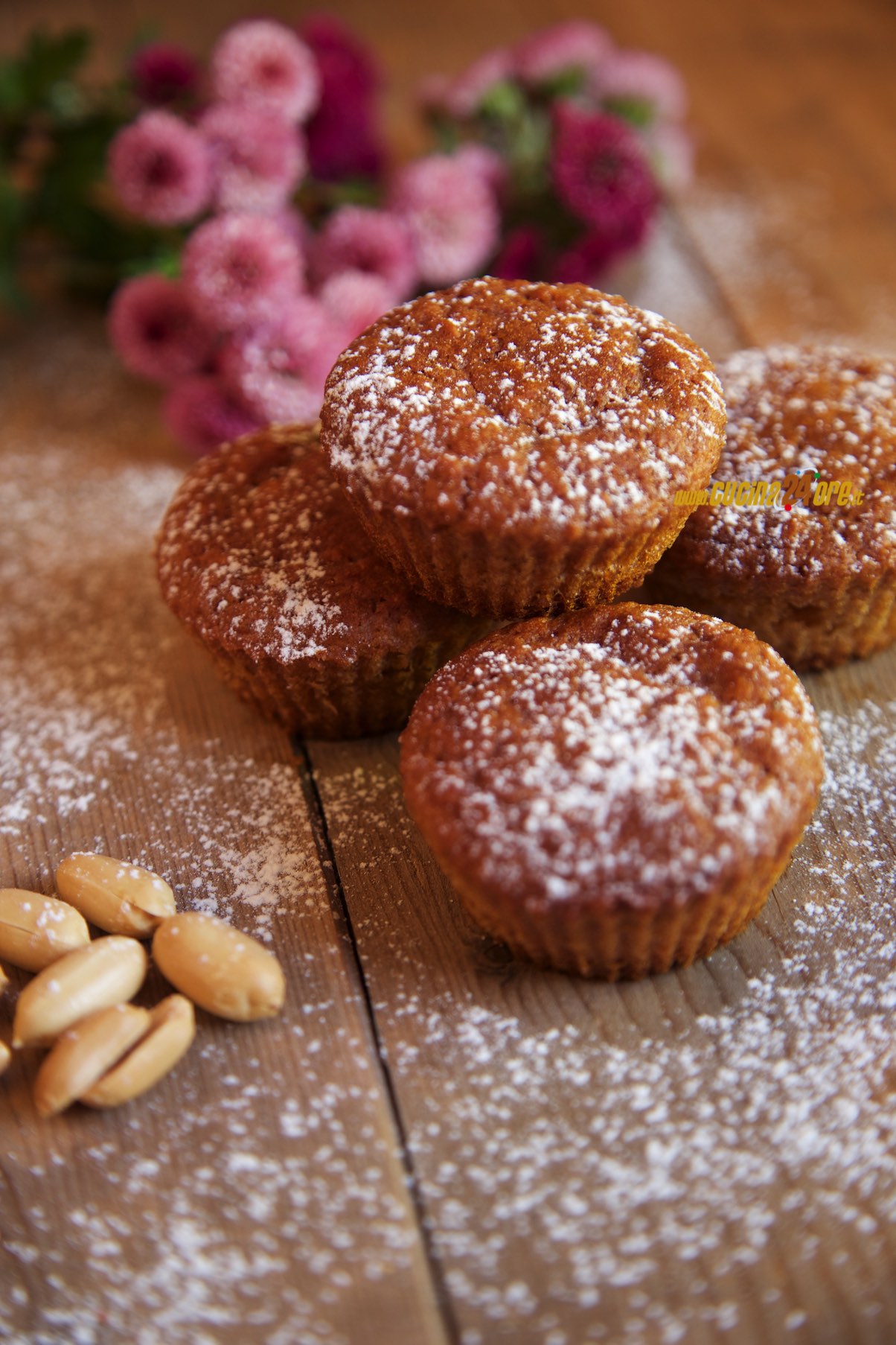 Muffin Alle Arachidi Con Fruttosio Senza Glutine