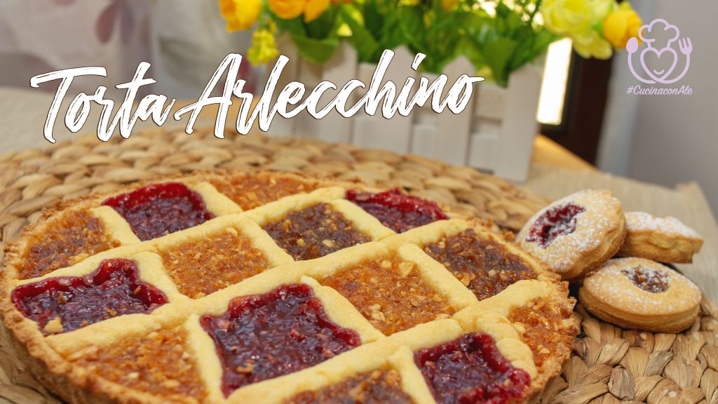 Torta Arlecchino – Crostata di Marmellate Miste Senza Glutine