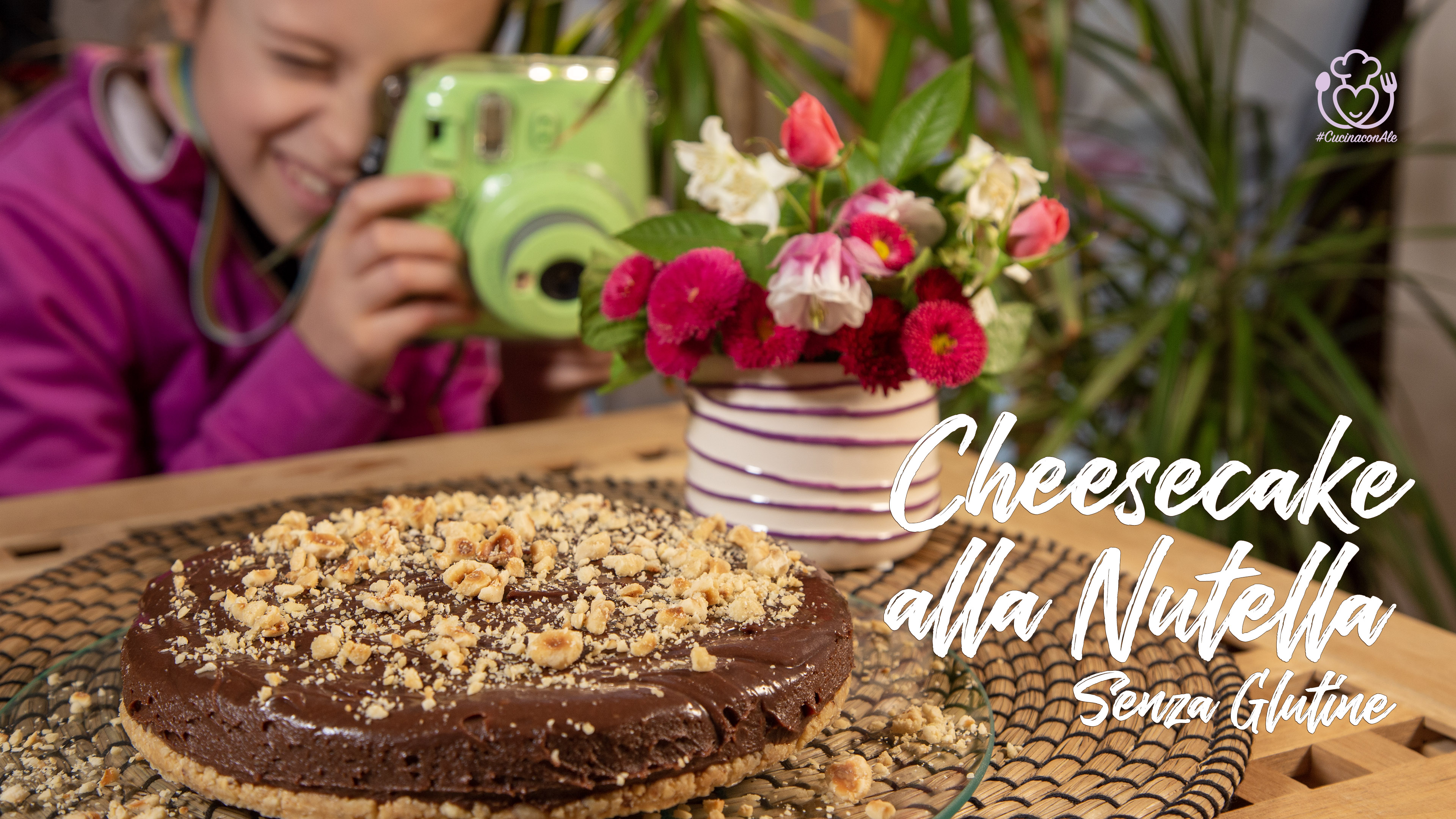 Cheesecake Alla Nutella Senza Glutine Semplice E Veloce Con 5 Ingredienti Pronta In 15 Minuti Sporcando Solo Una Ciotola Ricette Di Cucina