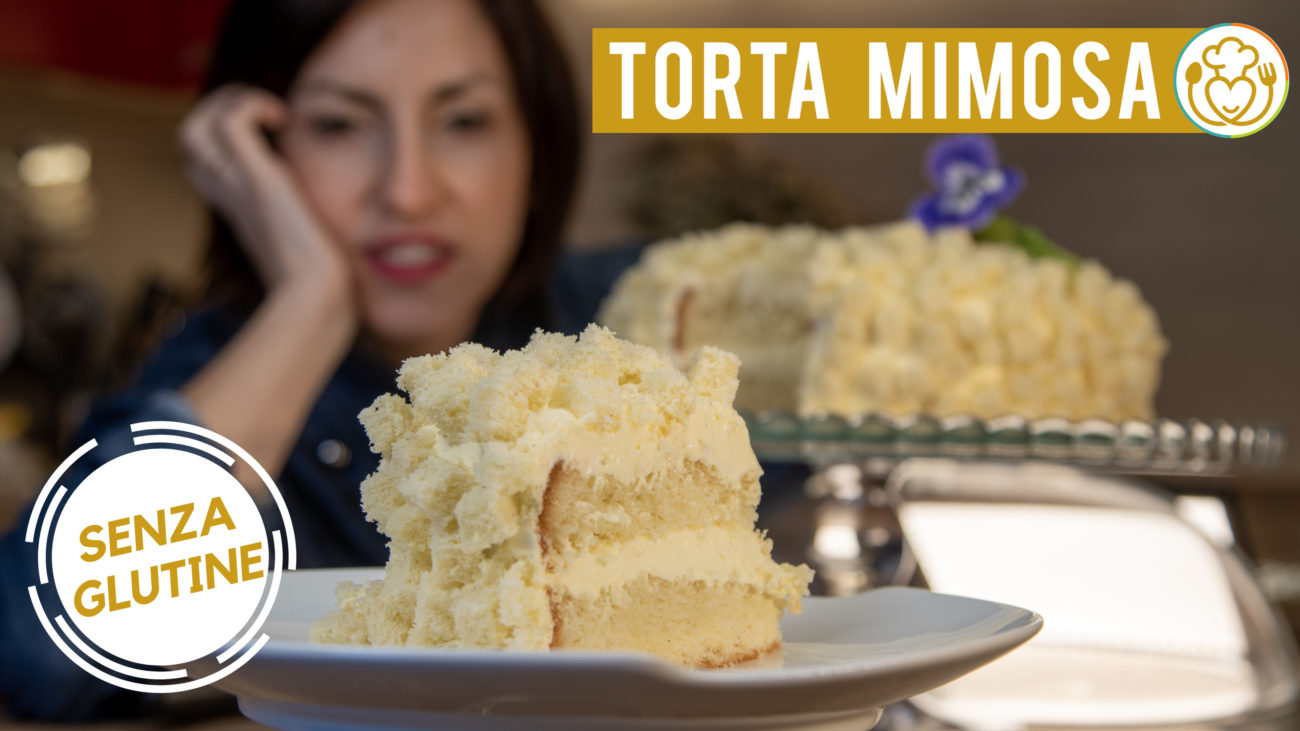 Torta Mimosa 8 Marzo Senza Glutine e Senza Lattosio con Crema Diplomatica e Bagna al Limoncello