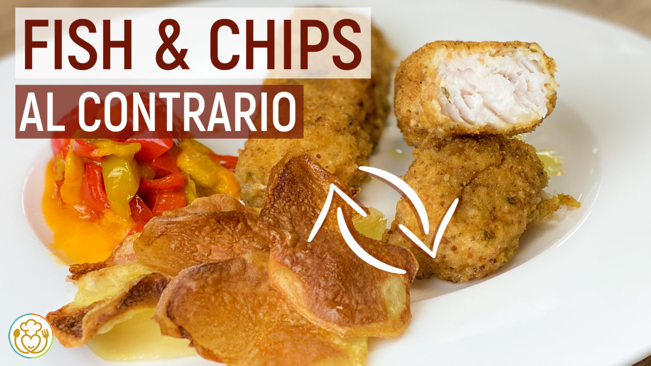 Fish and Chips Croccante e Rustico, con Pastella Semplice Anche Speziata